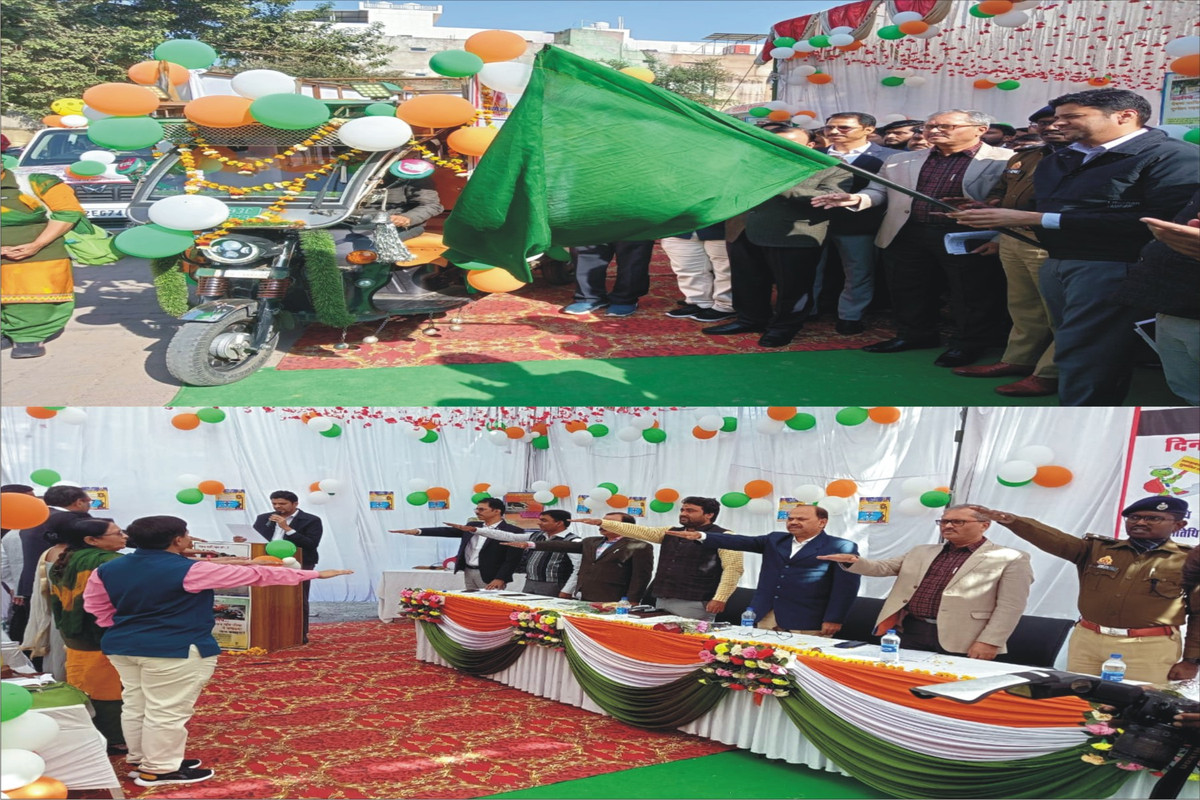 सड़क सुरक्षा पखवाड़े का हुआ भव्य शुभारंभ, नियमों के पालन की शुरुआत घर से करें