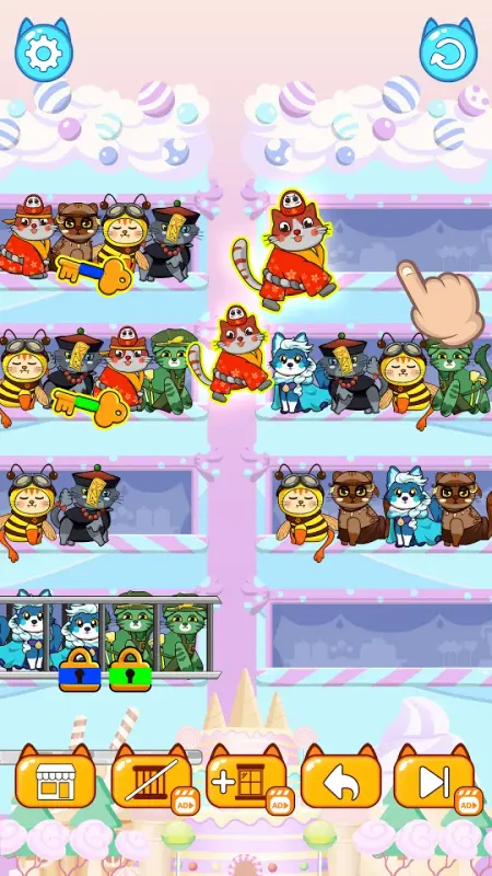 Cat Sort Color Puzzle Game 2.0.4 Apk