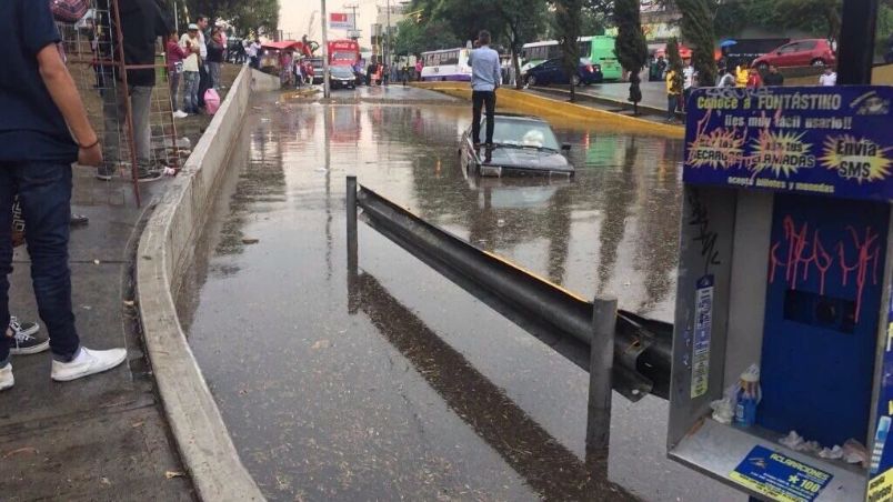 Con inversión una millonaria buscan evitar inundaciones en la alcaldía Tlalpan