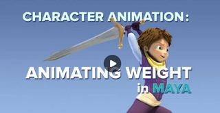 Character Animation Animating Weight in Autodesk Maya Character Animation Animating Weight in Autodesk Maya