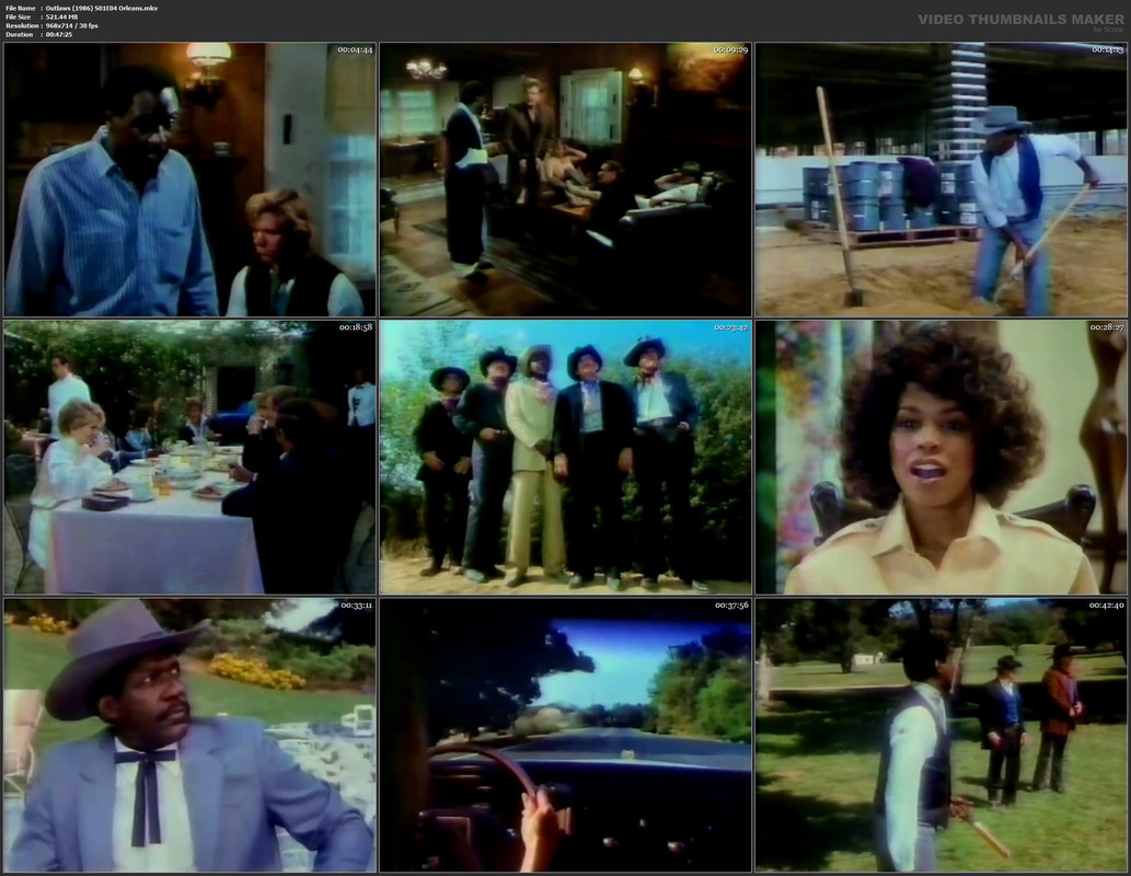 Outlaws (1986) S01E04 Orleans.mkv