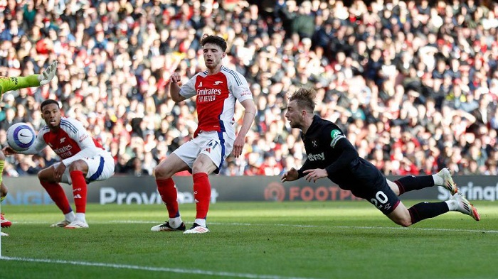 Arsenal vs West Ham, 21h00 ngày 04/10
