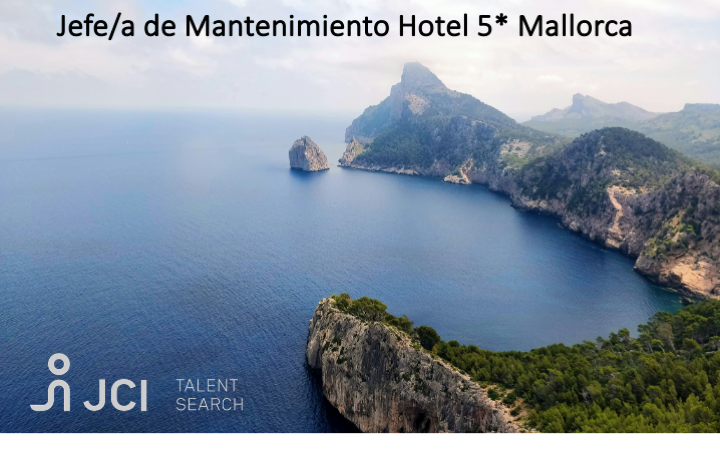Jefe/a de Mantenimiento Hotel 5* Mallorca