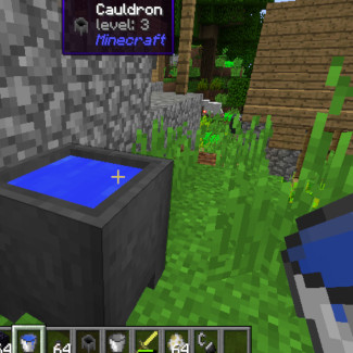 Cauldrons permanent water source