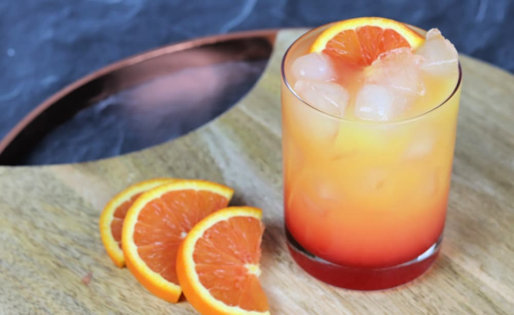 6. Tequila Sunrise