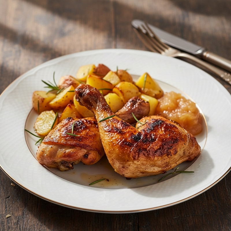 AI generated professional photo of the same pasta dish