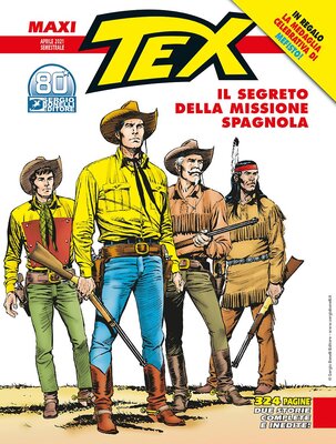 Maxi Tex - N.28 - Il segreto della missione spagnola (Aprile 2021)