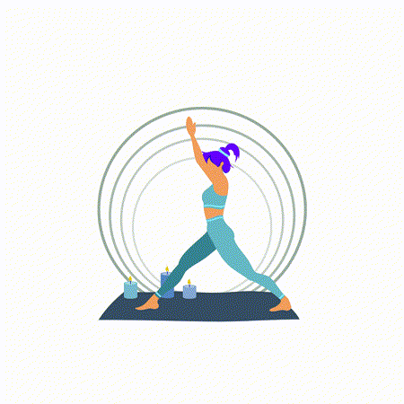 Warrior pose / Virabhadrasana 1-2-3(Beginner level-IGIYS)