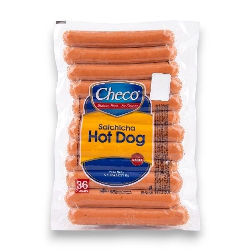 Checo salchicha Hot Dog 36/1