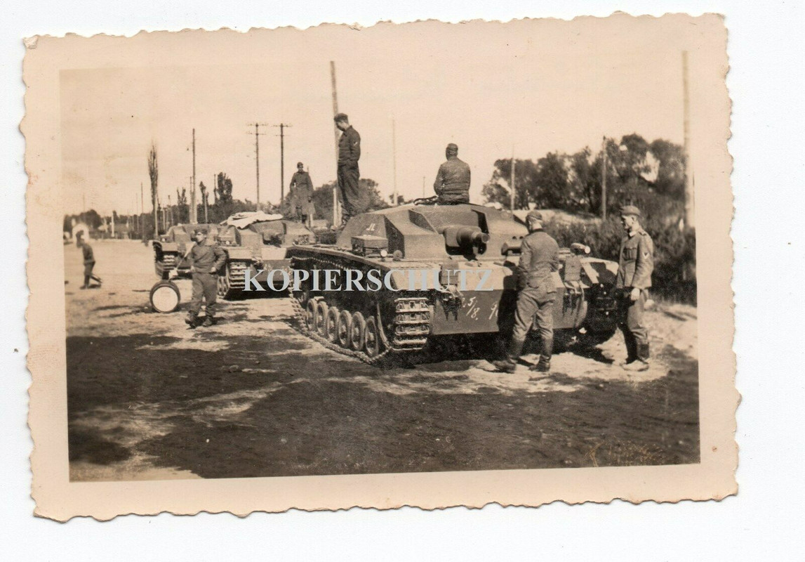 Russland 41 deutsche Panzer Tank Sturmgeschütz SDkfz Kennung Emb