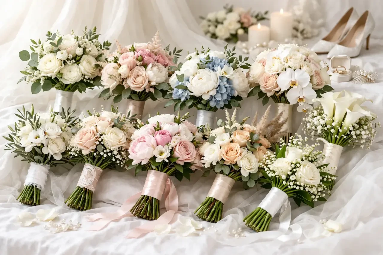 Свадебные букеты