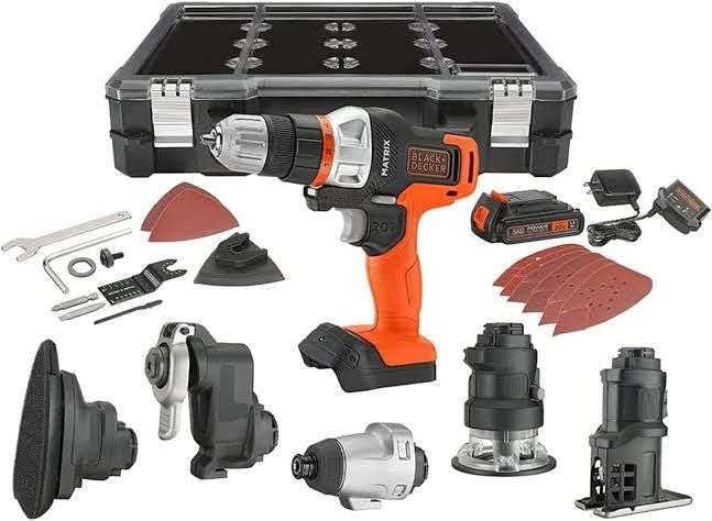 Liverpool: kit-de-multiherramientas-black-decker-bdcdmt1206kitc-20-volts Kit de multiherramientas Black + Decker BDCDMT1206KITC 20 Volts 
