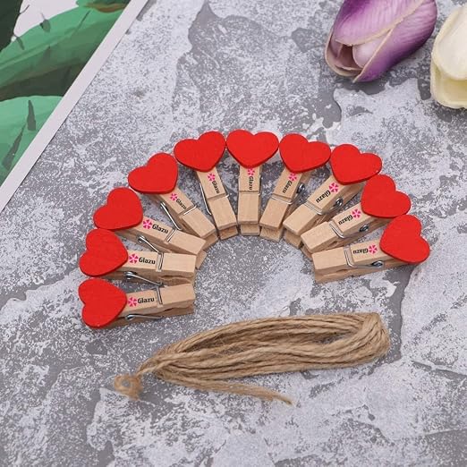 Pegs Red Heart