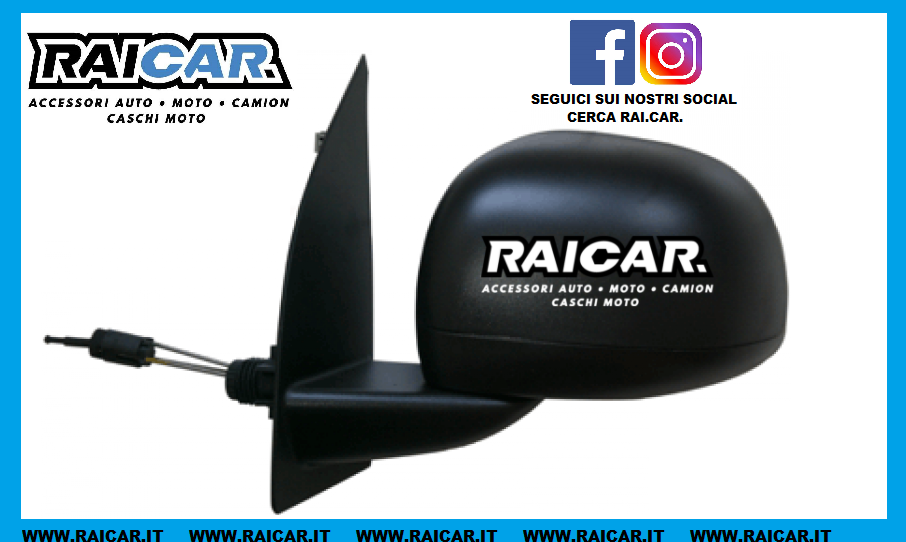 Specchietti Retrovisori Per Fiat Panda 169 1.2 (169.AXB11, 169.AXB1A - Foto 2