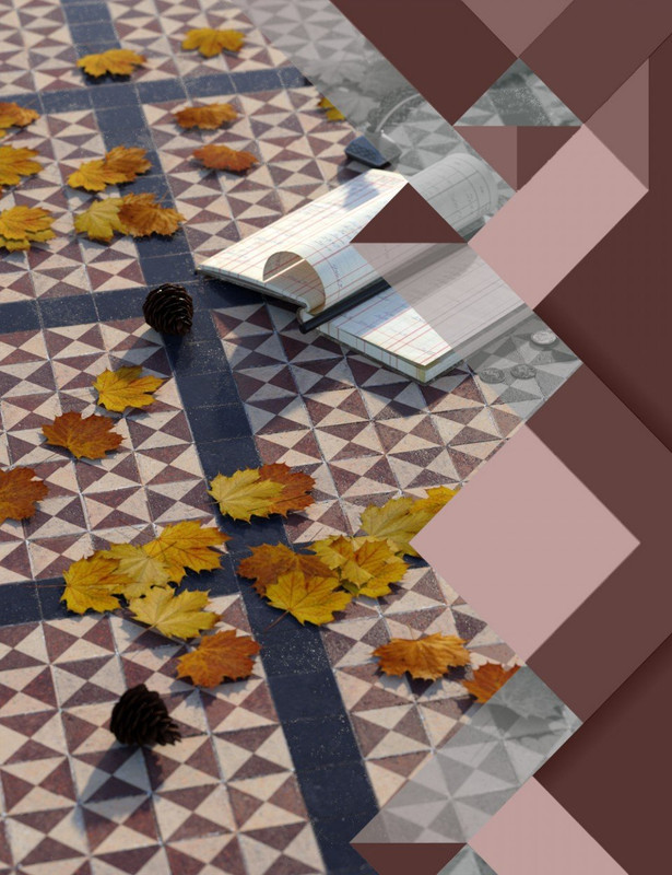 Medieval Church Floor Tile Iray Shaders Vol 1