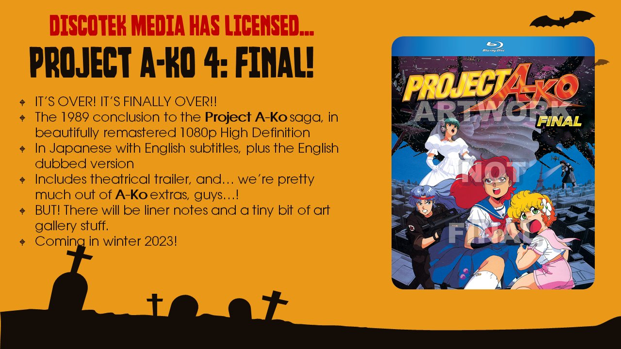 Project A-Ko - Page 20 - Blu-ray Forum