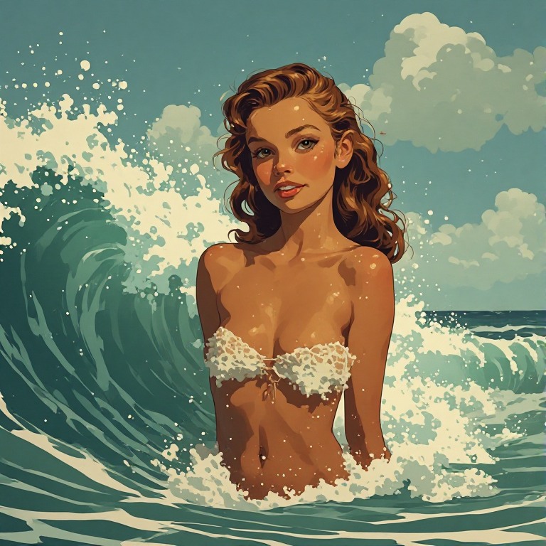 Pin-Up-style-Nakked-Young-Girl-(2)