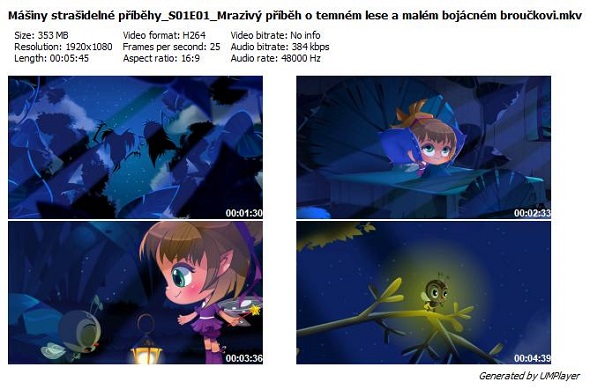 Mášiny strašidelné příběhy / Maškiny strašilki (2014) /CZ