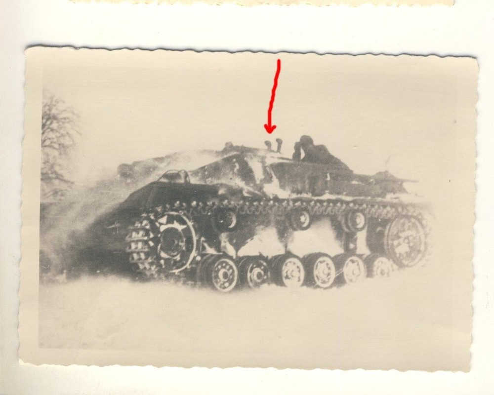 Wehrmacht - deutsches STURMGESCHÜTZ im Winter Do