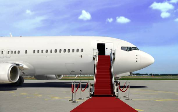 Accueil avec tapis rouge