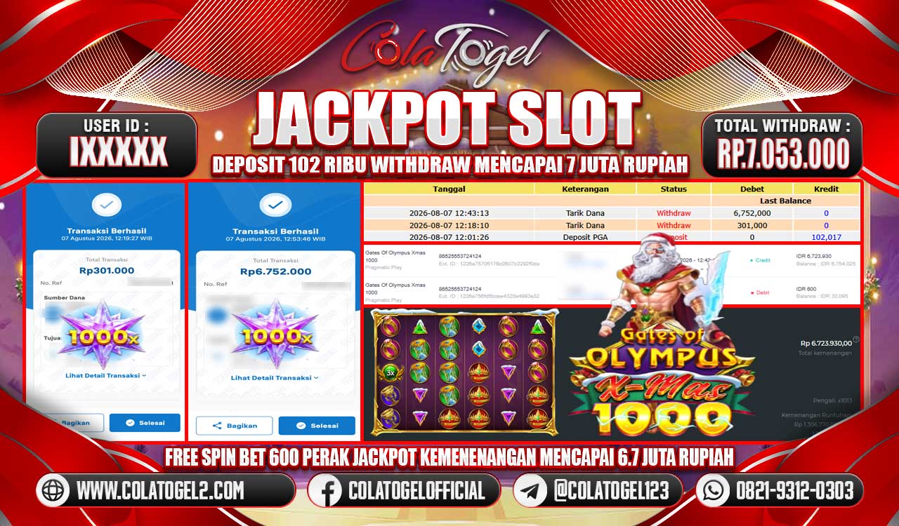 JACKPOT SLOT GACORR!!