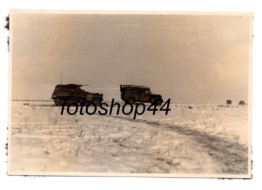 WH Panzer SdKFZ mit Aufbau Panzerjäger