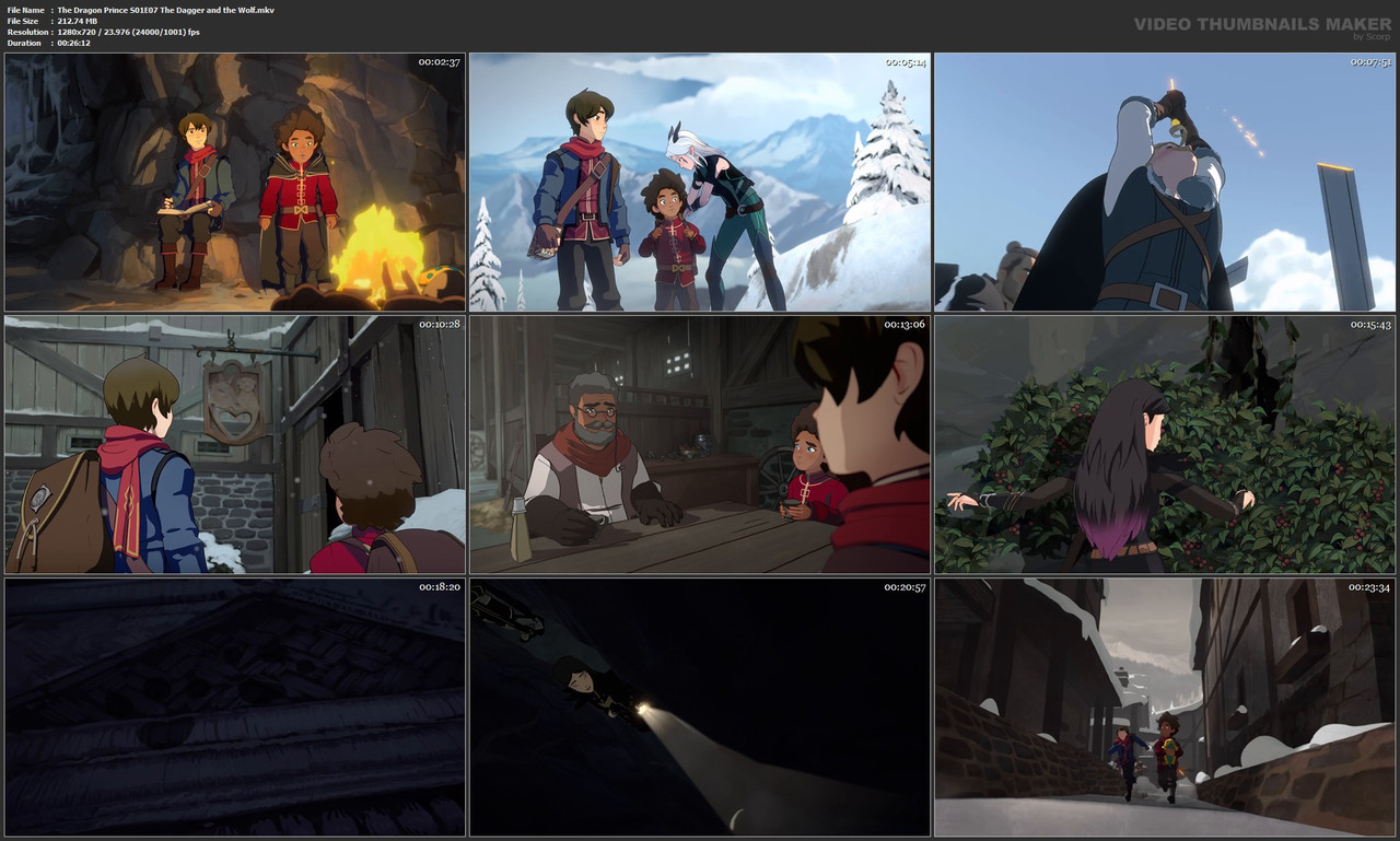 The Dragon Prince S01E07 The Dagger and the Wolf.mkv