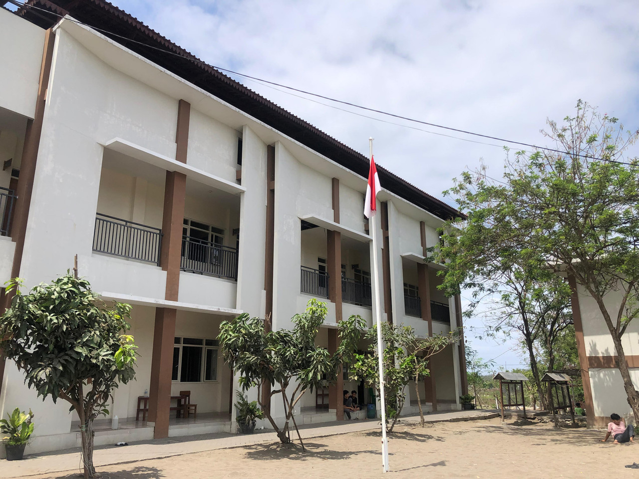 Kompleks Pesantren Atas Udara