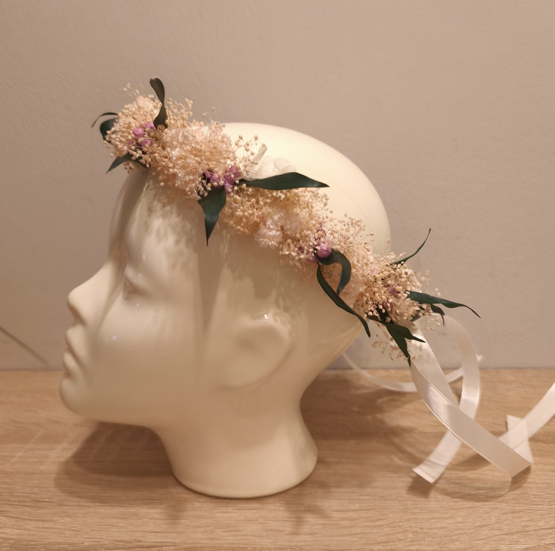 Wianek z kwiatów stabilizowanych 3