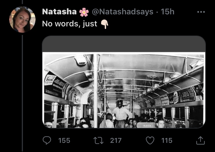 White Woman Claims Daughter Was “SEGREGATED” like Rosa Parks After Being  Told To Sit At Back Of Ride | Lipstick Alley