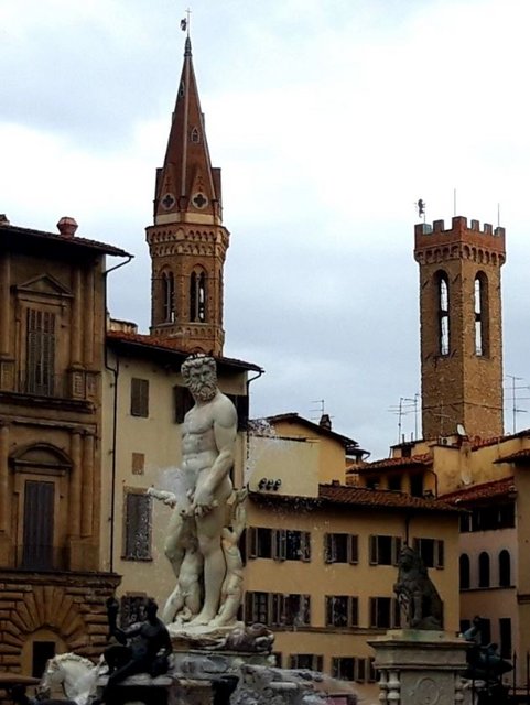 Florencia y Pisa 2021 con niños - Blogs de Italia - PIAZZA DELLA SIGNORIA, PONTE VECCHIO, PUERTAS DEL PARAÍSO, GALERIA UFFIZI… (8)