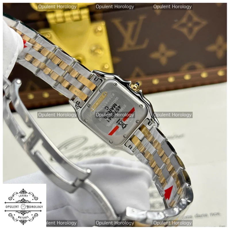 Luxury Cartier Panthere 1:1 Replica | White Dial, Metal Bracelet