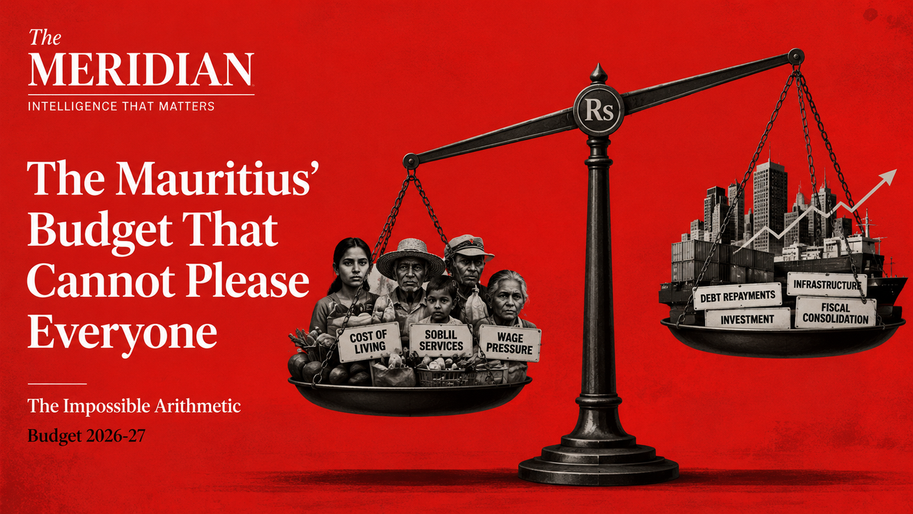 Mauritius budget 2026-27 fiscal deficit political economy analysis — The Meridian
