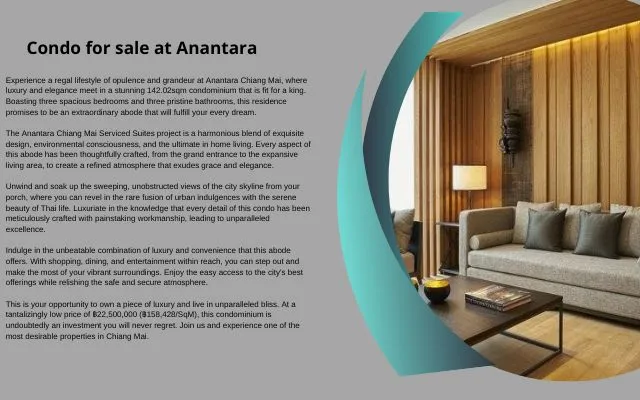 Condo for sale at Anantara