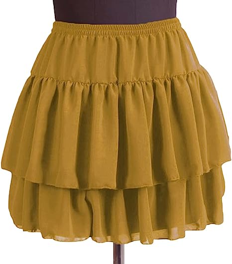 Women's Flared Short Skirts Basic Versatile Pleated Mini Skater Elastic Skirts - Picture 5 of 47