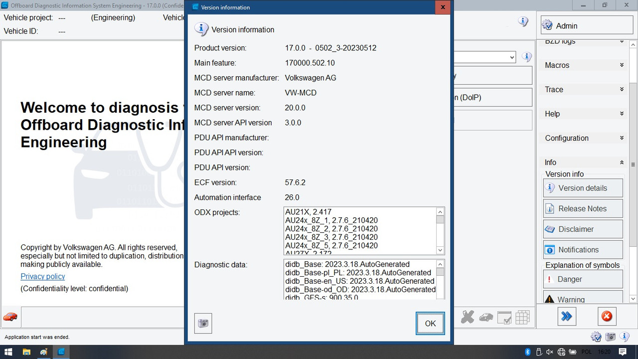 Working with ODIS Engineering 17.0.1 full Working with ODIS Engineering 17.0.1 full