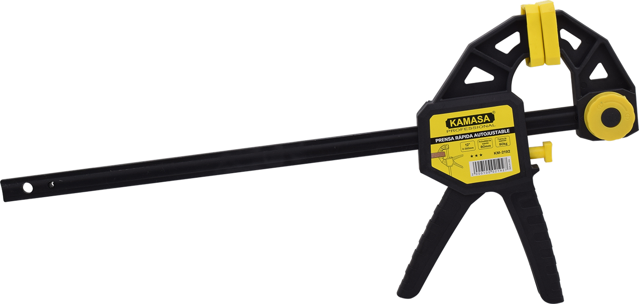 PRENSA RAPIDA AUTOAJUSTABLE 12" KAMASA