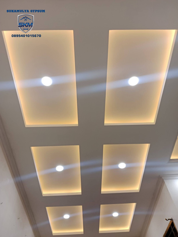 Jasa Pasang Plafon Gypsum dan PVC Bandung Termurah - Sukamulya Gypsum 9