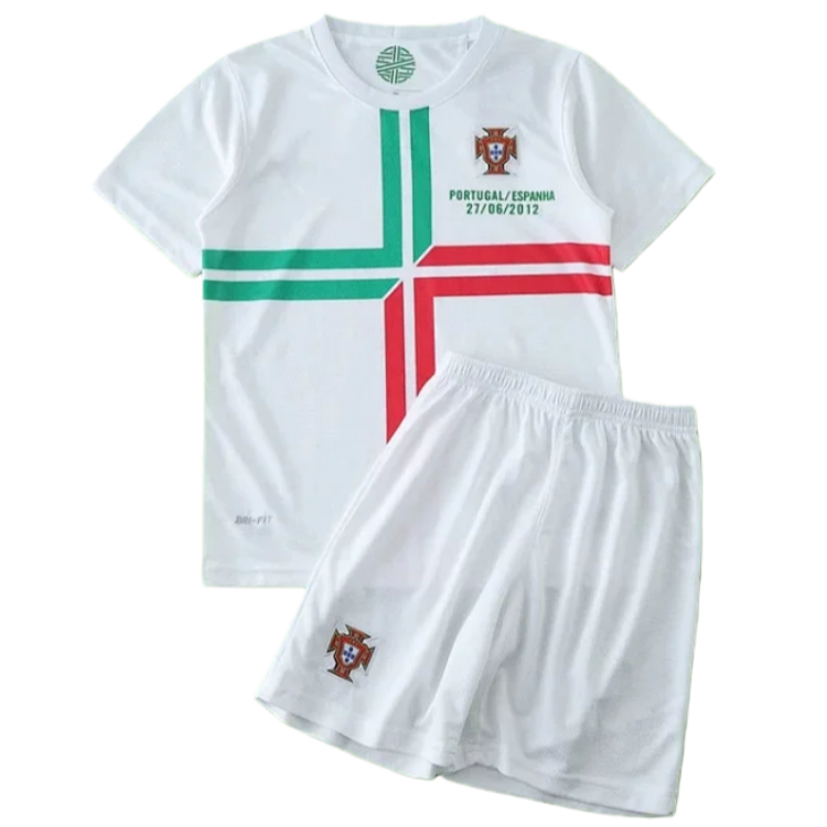 1213 Portugal away retro Kids kit