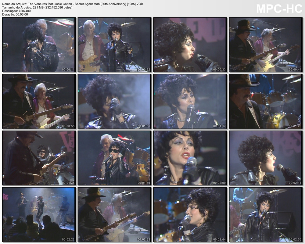 The Ventures feat. Josie Cotton - Secret Agent Man (30th Anniversary) [1985]