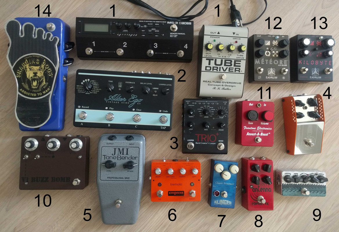 pedals