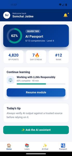 Plan B AI Passport app