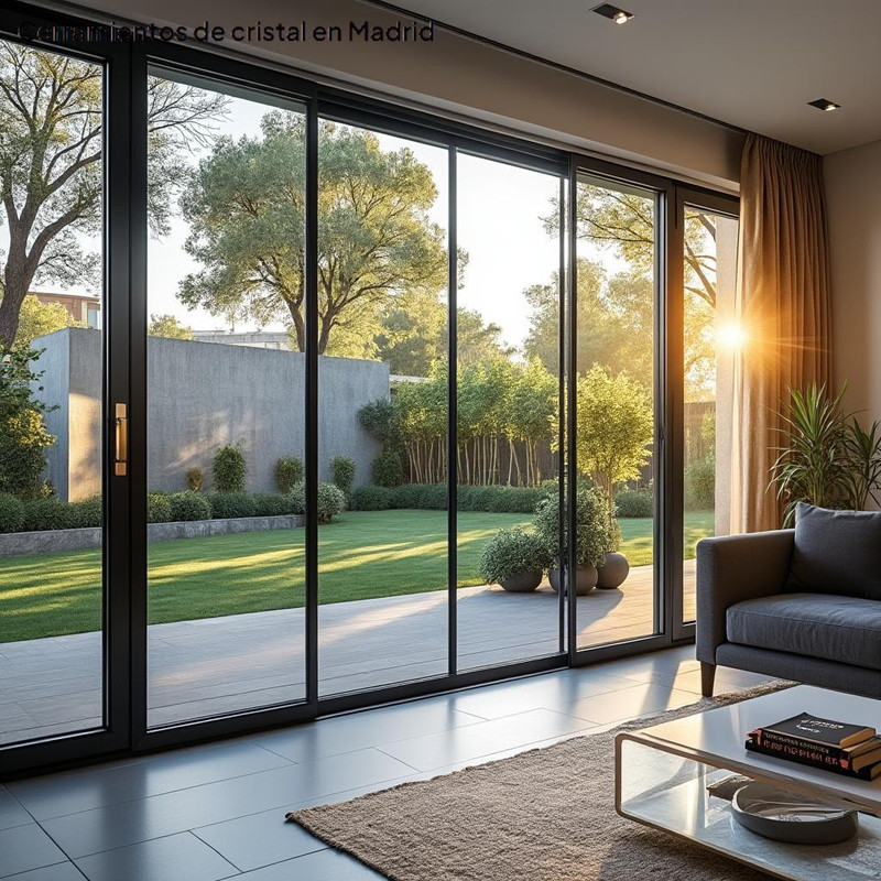 cerramientos con cortinas de cristal