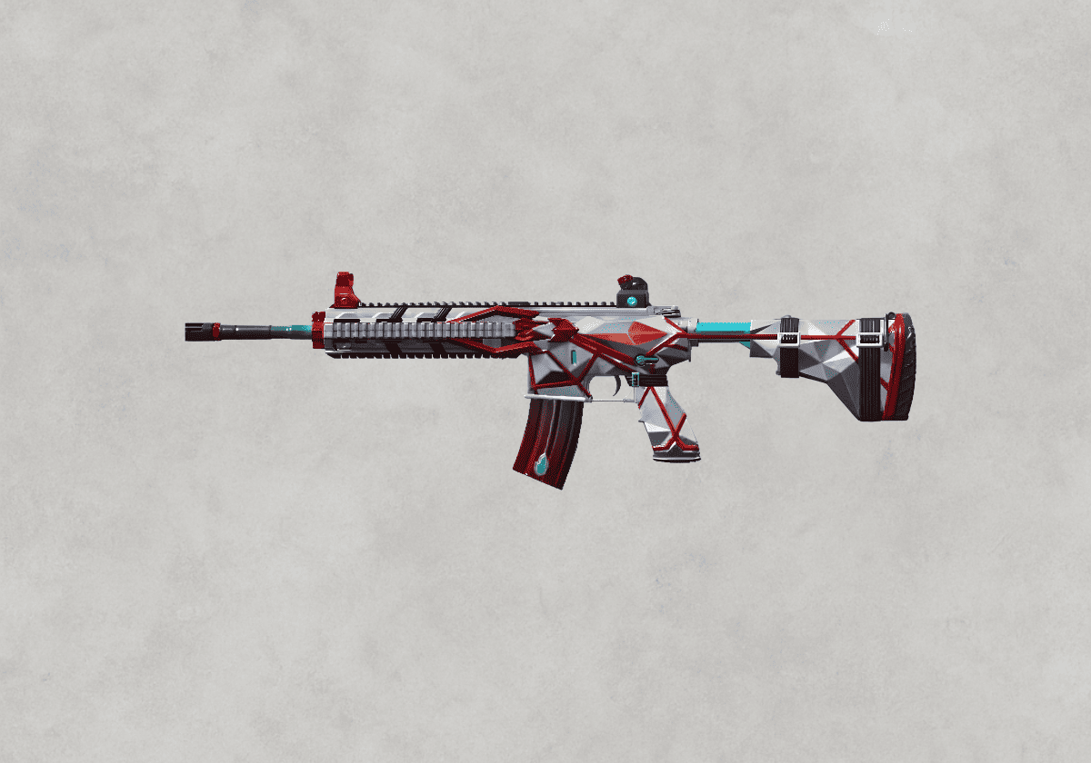 سكن M416 Golden Web – شبكة ذهبية وتأثيرات فاخرة