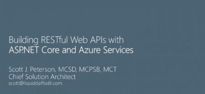 Building RESTful Web APIs with ASP.NET Core and Azure