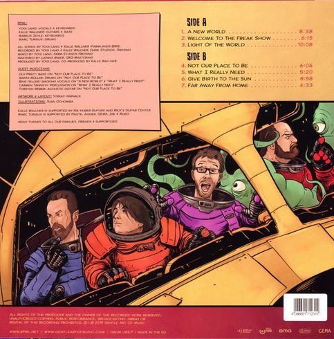 RPWL - Tales From Outer Space (2019) [Vinyl Rip 1/5.64] DSD | DFF + MP3