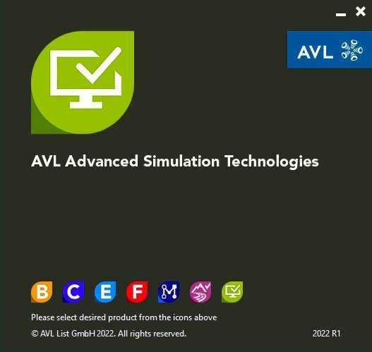 AVL Simulation Suite 2022 R1 Build 153