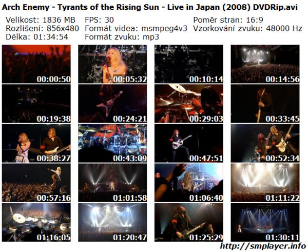 Arch Enemy - Tyrants of the Rising Sun- Live in Japan (2008)