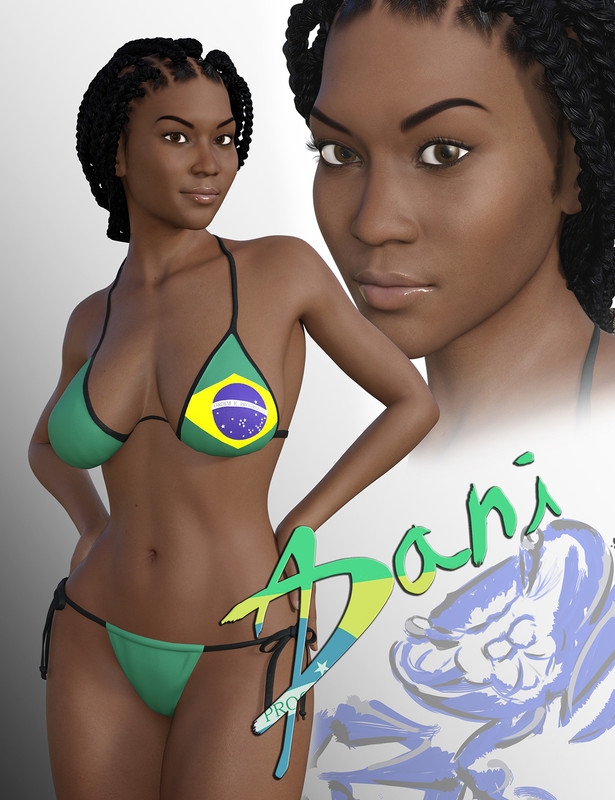 Dani for Genesis 3 Females Dani for Genesis 3 Females