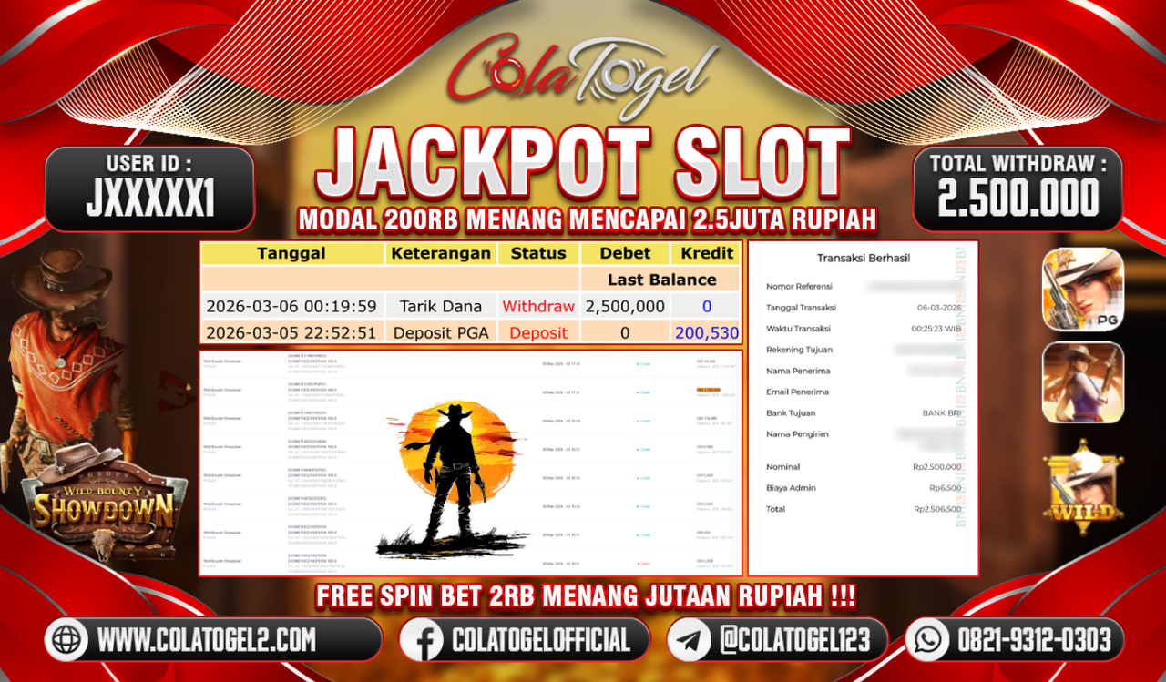 JACKPOT SLOT GACORR!!